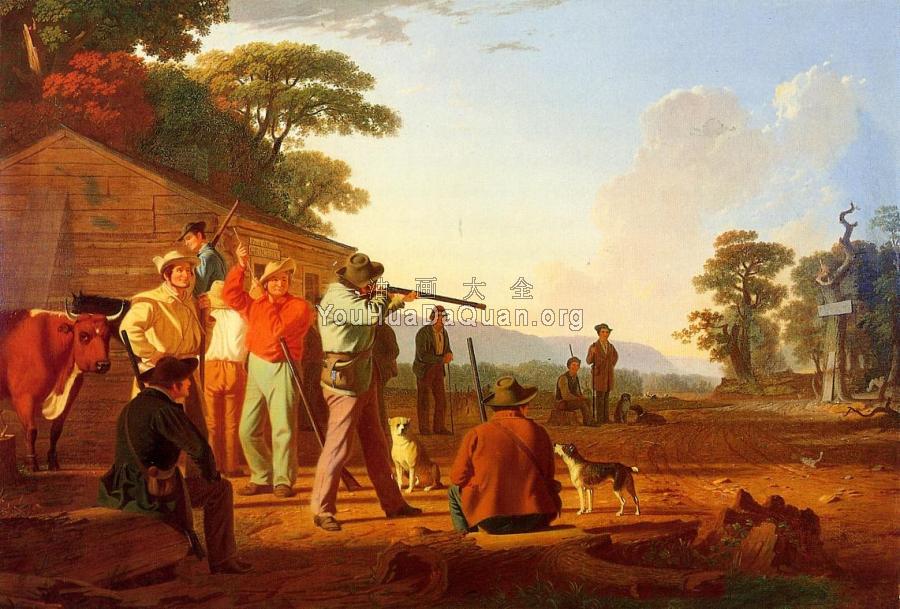 Shooting for the Beef - 乔治·迦勒宾·宾汉姆